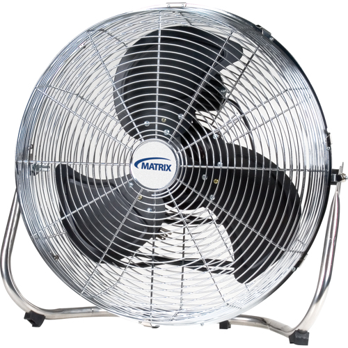 EA290 High-Velocity Floor Fan, 3 Speeds, 18" Diameter