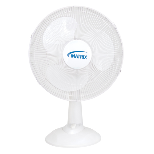 EA306 Ventilateur oscillant &agrave; boutons-poussoirs pour bureau, Diam&egrave;tre 16", 3 vitesses
