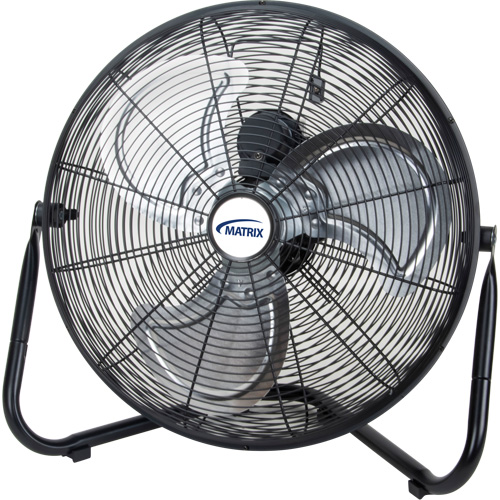 EA528 High-Velocity Floor Fan, 3 Speeds, 16" Diameter
