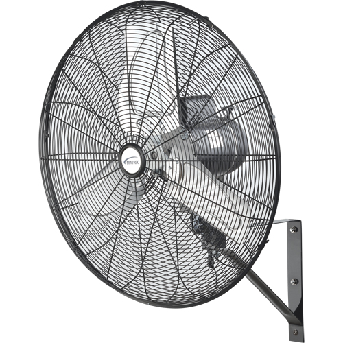 EA645 Oscillating Wall Fan, Industrial, 24" Dia., 2 Speeds