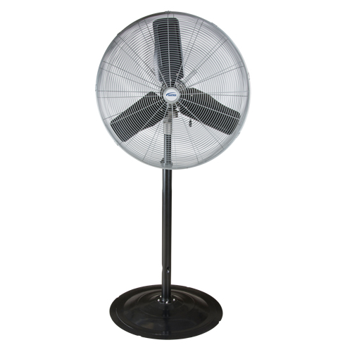 EA779 Waterproof Motor Misting & Oscillating Pedestal Fan, Heavy-Duty, 3 Speed, 30" Diameter