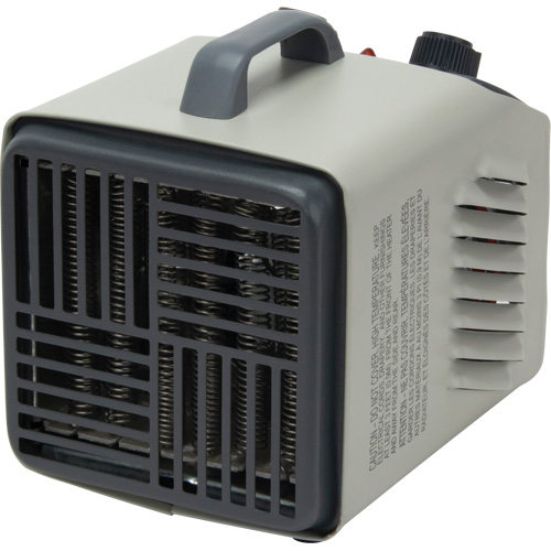 EB479 Personal Metal Shop Heater with Thermostat, Fan, Electric