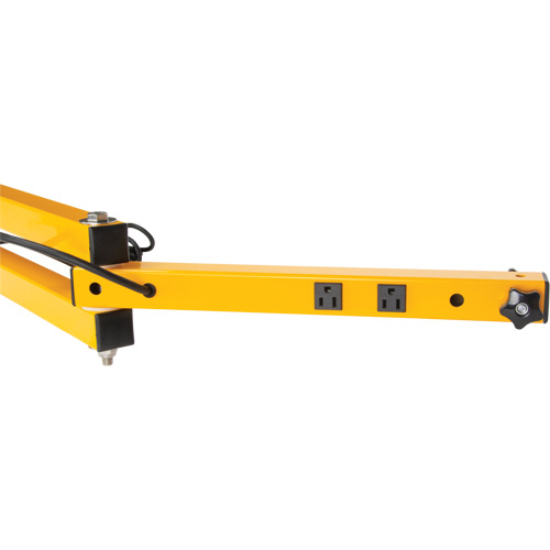EB539 180 Double Locking Arm with 2 Receptacles