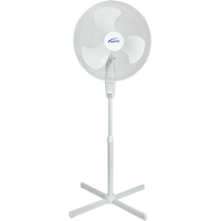 EA551 Oscillating Pedestal Fan, Commercial, 3 Speed, 18" Diameter