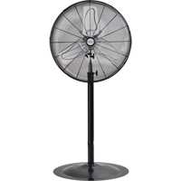 EA642 Non-Oscillating Pedestal Fan, Heavy-Duty, 2 Speed, 24" Diameter