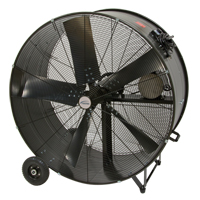 EA662 Heavy-Duty Fixed Belt Drive Drum Fan, 2 Speed, 42" Diameter