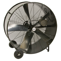 EA662 Heavy-Duty Fixed Belt Drive Drum Fan, 2 Speed, 42" Diameter