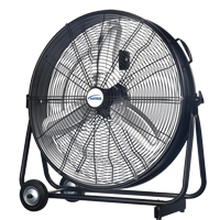 EA778 Light Industrial Direct-Drive Slim Drum Fan, 3 Speed, 24" Diameter